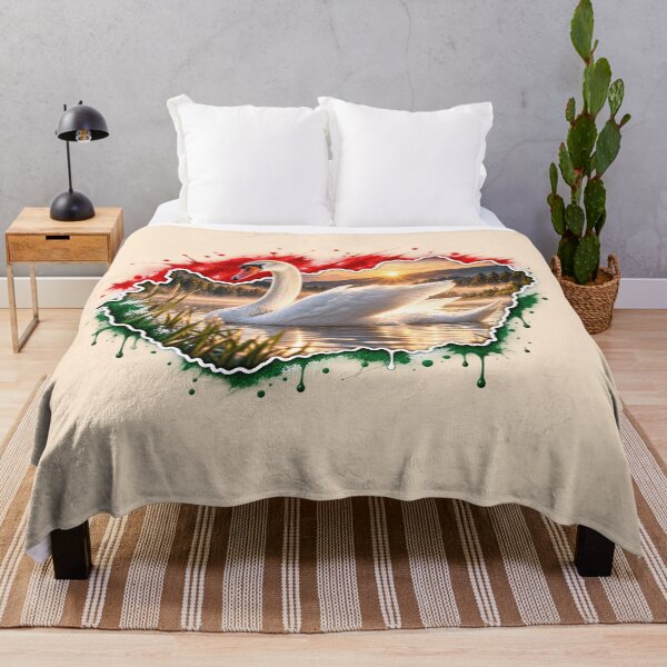 Item preview, Graceful White Swan in Wild Hungary designed and sold by Medve Photography & Design.