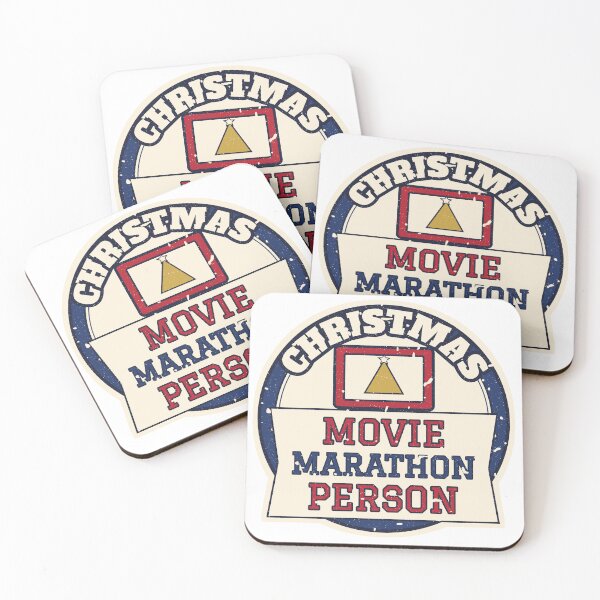 Item preview, Christmas Movie Marathon Person Varsity Badge designed and sold by trone86.