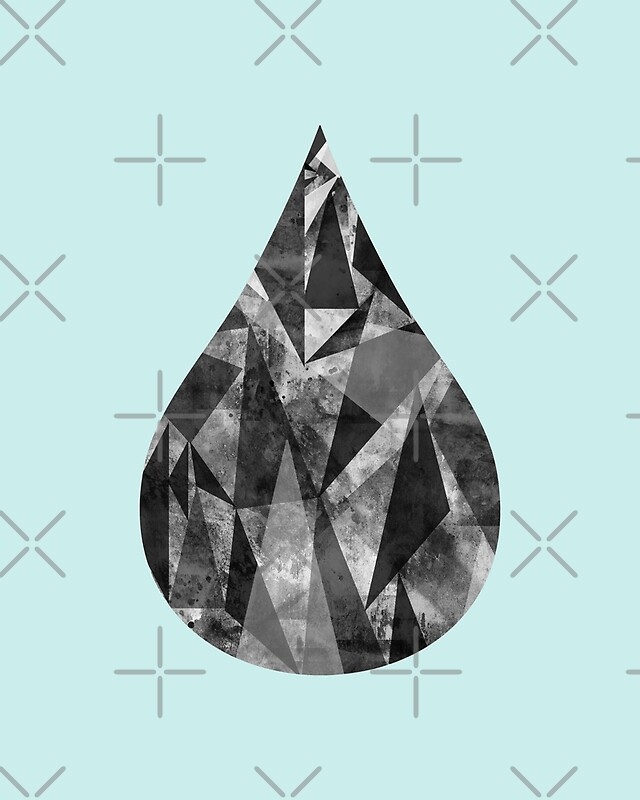 "Drop, Watercolor Drop" by Rosaliartbook | Redbubble