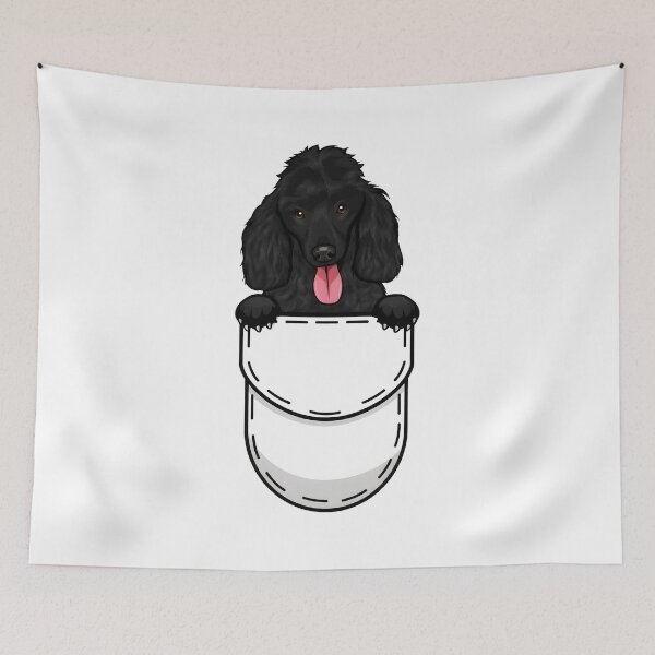 Item preview, Poodle In Pocket Cute Dog Lover Art designed and sold by OlyvieArt.
