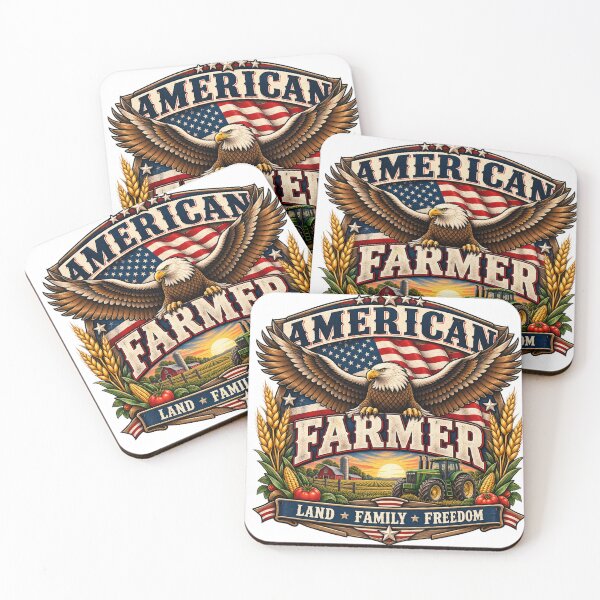 Item preview, American Farmer Eagle Tractor designed and sold by SPOONKARK.