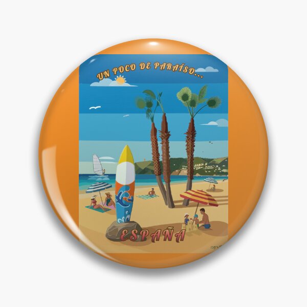Item preview, PLAYA DE ESPAÑA UN POCO DE PARAÍSO designed and sold by Arty-Coop.