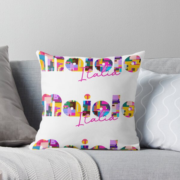Item preview, Maiolo, S. Leo, Italy, Italia, colorful typography design for travellers designed and sold by Wanderful-roads.