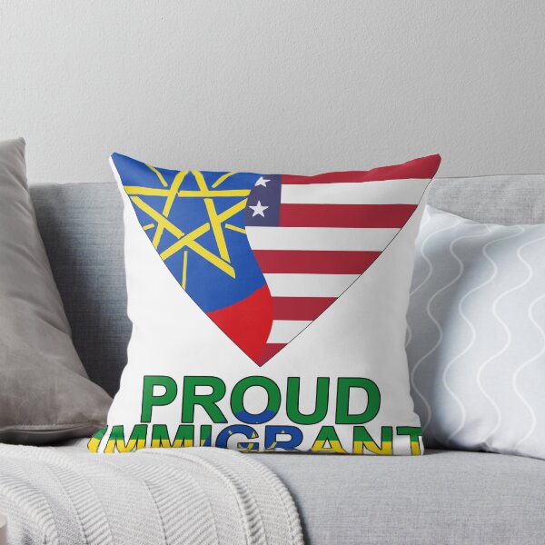 Item preview, Proud Immigrant From Ethiopia designed and sold by TheIconSmith.
