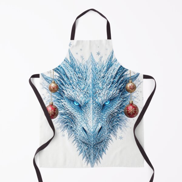 Item preview, Frost Dragon Christmas Ornaments Fantasy All Over Print Shirt designed and sold by Ember Lane Designs.
