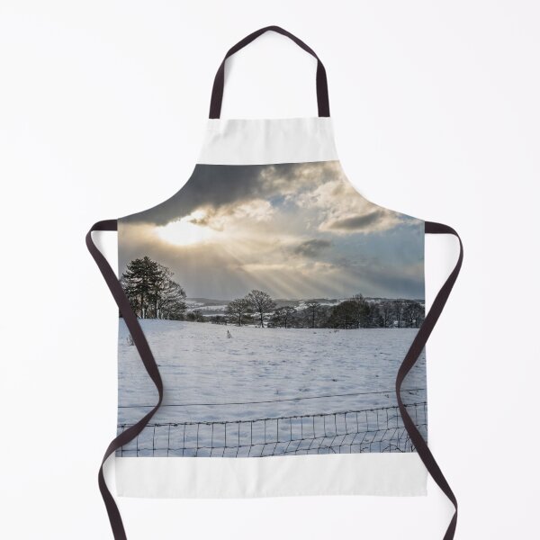 Item preview, Sunbeams Over Snow Covered Peak District Countryside designed and sold by Astute-Artio-Photography.
