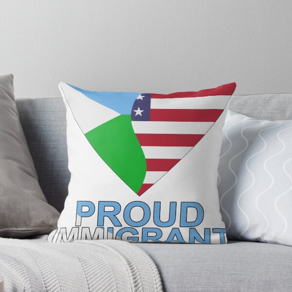 Item preview, Proud Immigrant From Djibouti designed and sold by TheIconSmith.