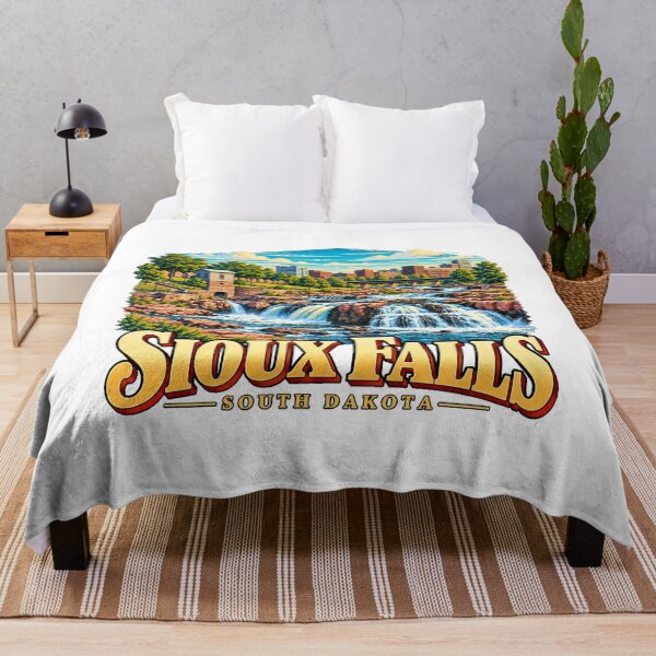 Item preview, Vintage Sioux Falls South Dakota Travel Souvenir Landmark Gift designed and sold by MichaeIRellov.