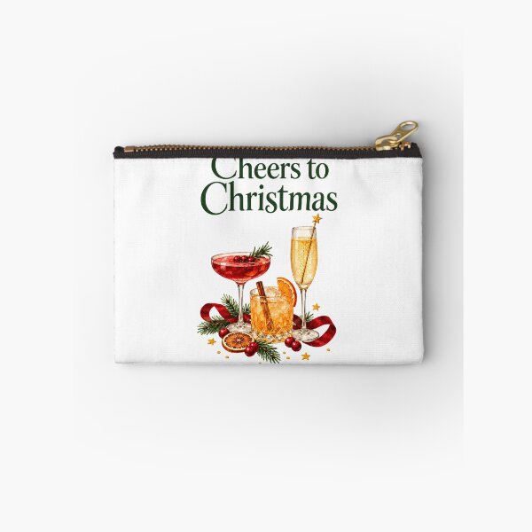 Item preview, Cheers to Christmas – Festive Cocktails and Champagne Illustration designed and sold by CheersTOGETHER.