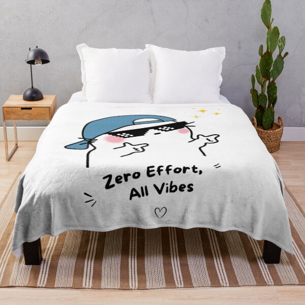 Item preview, Zero Effort, All Vibes – Cool Cat Aesthetic designed and sold by Aurevella.