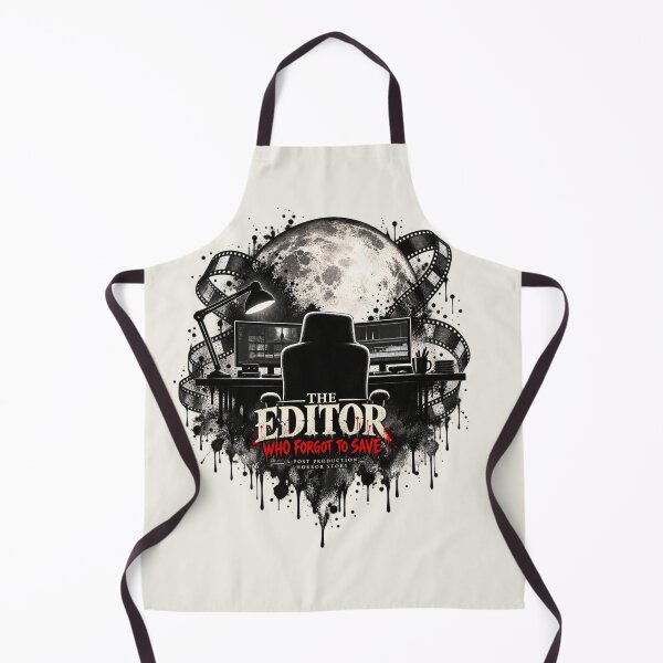 Item preview, El editor que olvidó guardar: terror en la postproducción | Humor de editor de Halloween designed and sold by jkleditor.