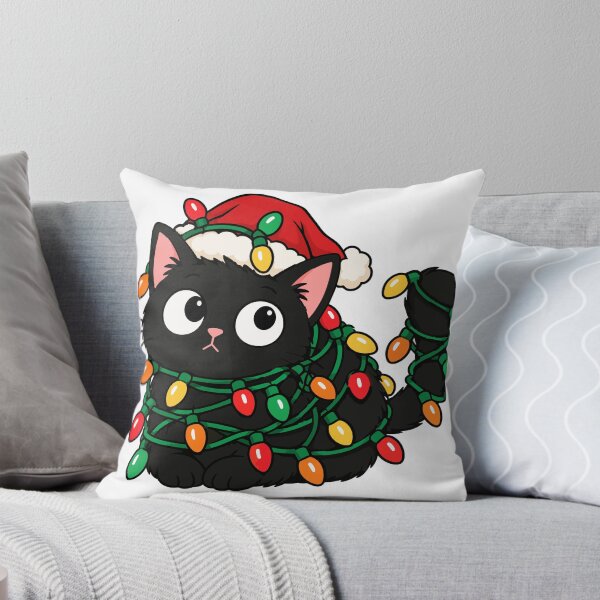Item preview, Funny Christmas Cat Design designed and sold by AKANKEDESIGN.