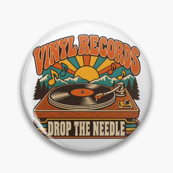 Item preview, Vinyl Records Gift - Drop The Needle designed and sold by RedRubyBubble.