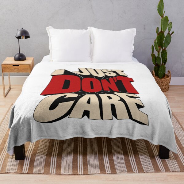 Item preview, Just Don’t Care – Optical Illusion Typography Streetwear Design designed and sold by UrbanStatic.