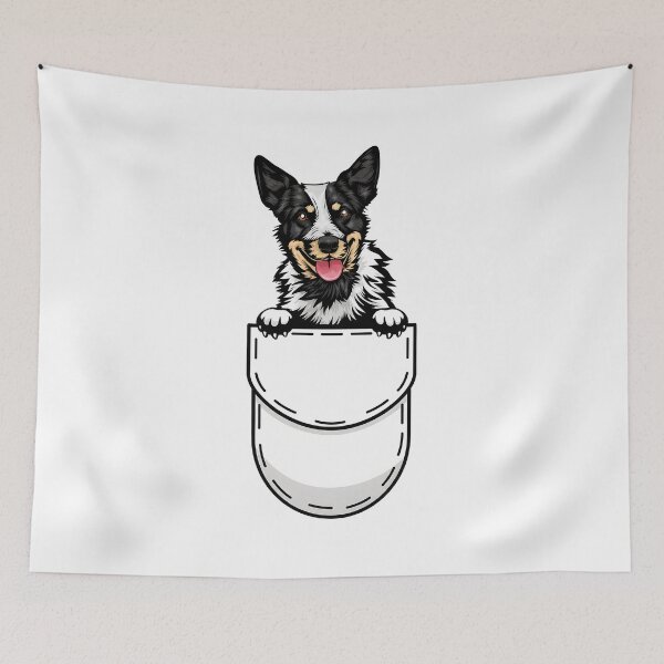 Item preview, Cute Dog in Pocket Art designed and sold by Dmo3HarkoArt.