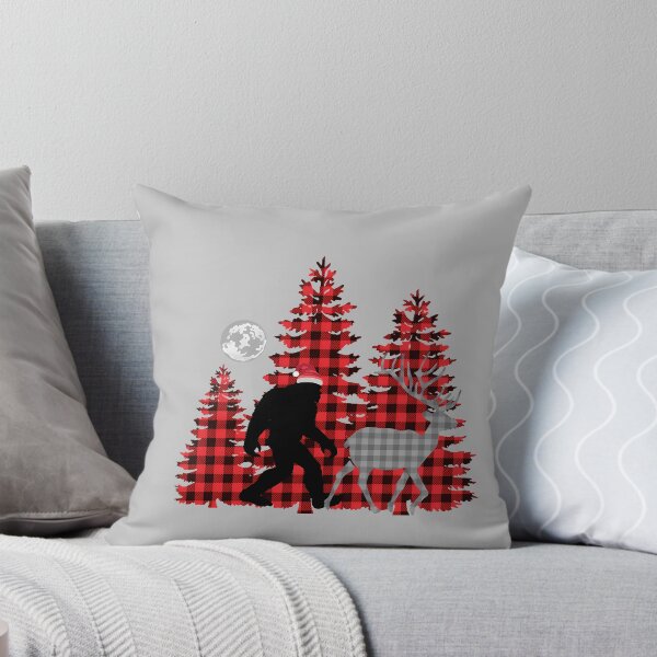Item preview, Bigfoot Buffalo Plaid Christmas Trees_3 designed and sold by mjohnson9.