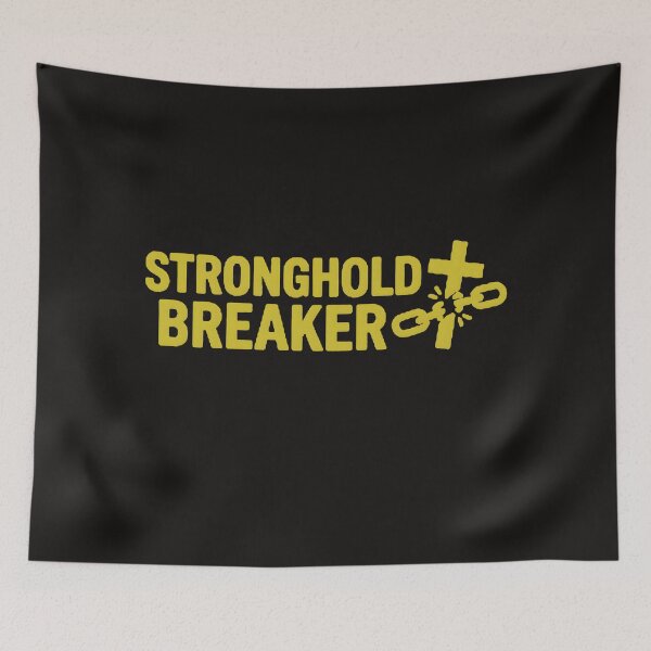 Item preview, Stronghold Breaker Christian Broken Chain Cross Spiritual Warfar designed and sold by Xtremetiaan.
