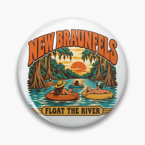 Item preview, New Braunfels Gift - Float The River designed and sold by RedRubyBubble.