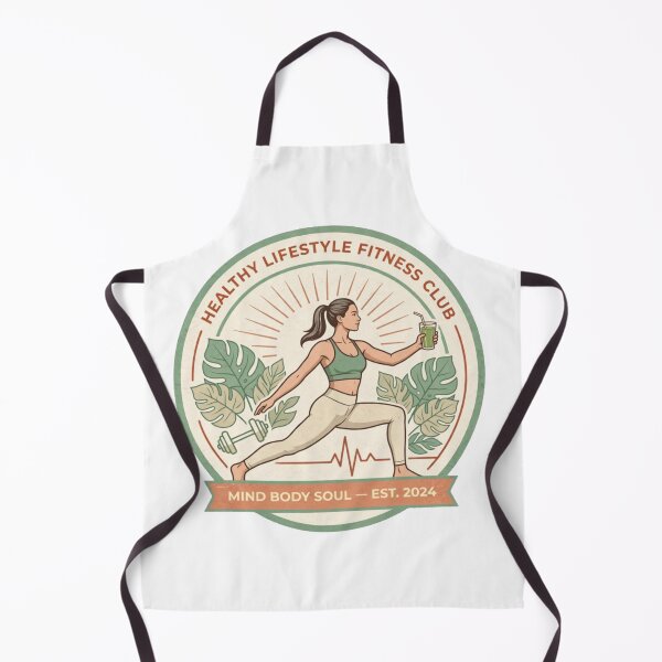 Item preview, Healthy Lifestyle Fitness Club - Mind Body Soul Yoga Wellness designed and sold by StrongEveryDayStore.
