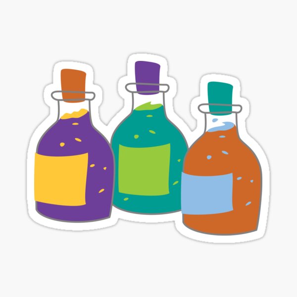 Bubbling Potions Sticker