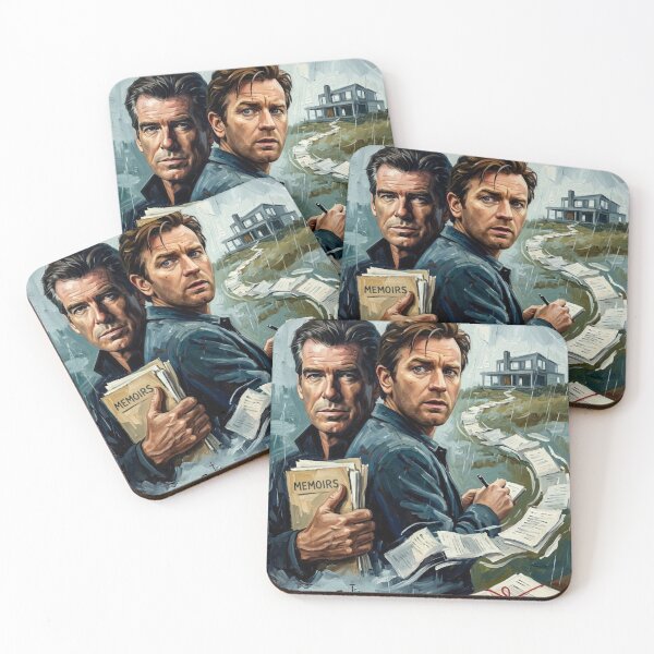 Item preview, The Ghost Writer Political Thriller Fine Art Tribute designed and sold by Art's Diner.