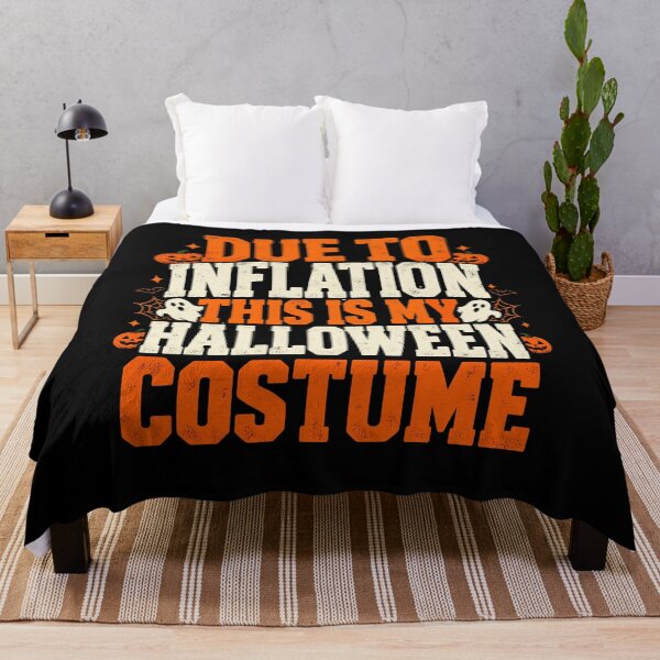 Item preview, Funny Halloween Costume Due to Inflation Retro Pumpkin Humor designed and sold by stmpdwrld.