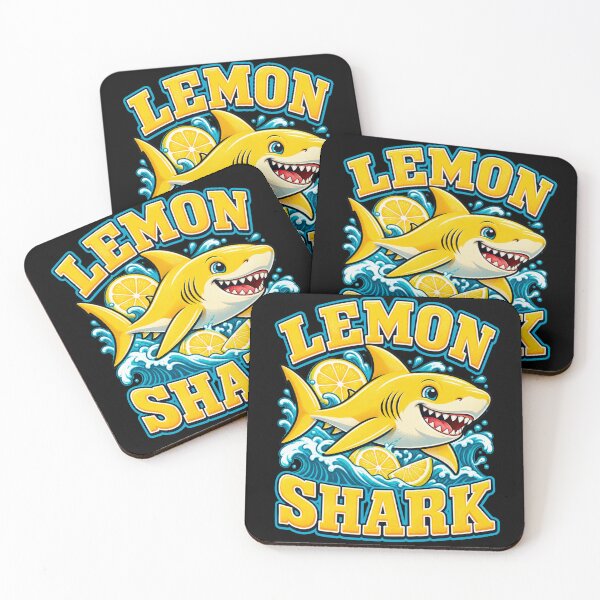 Item preview, Lemon Shark Lemonade – Funny Shark, Tropical Lemon Fruit Lover and Summer Ocean Humor Design designed and sold by Trendably.