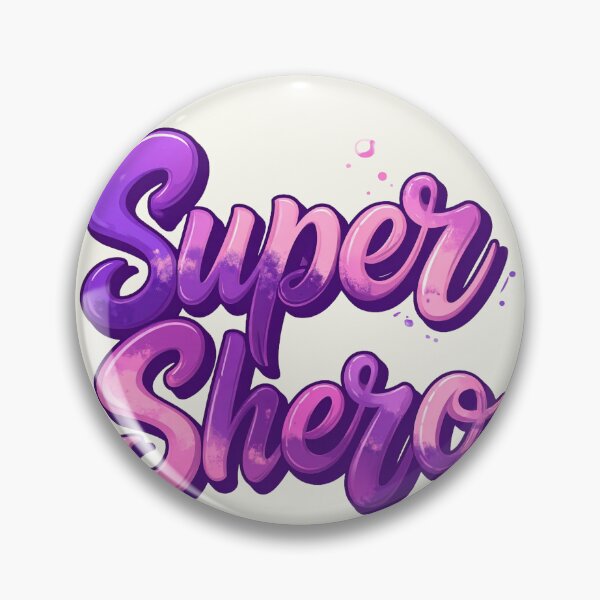 Item preview, Super Shero – The heroine within you, purple graffiti designed and sold by LiskoDesign.