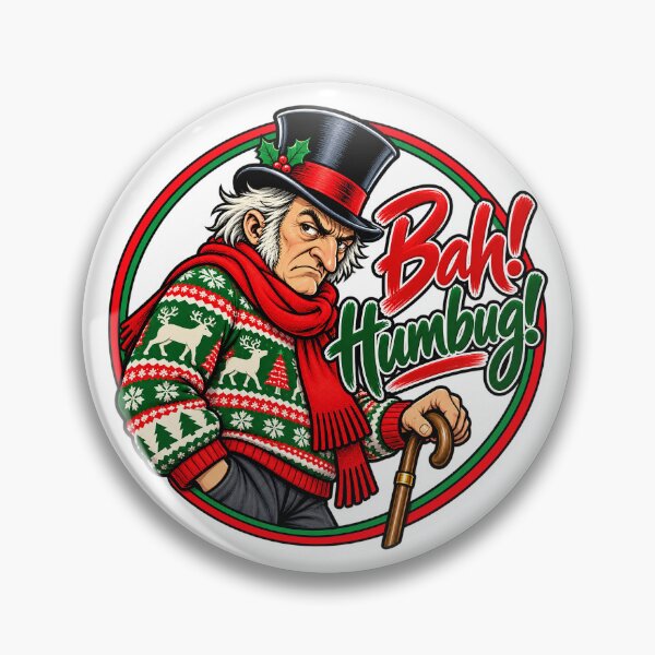 Artikelvorschau, Scrooge bekommt einen hässlichen Weihnachtspullover. Na sowas! entworfen und verkauft von Dabfu.