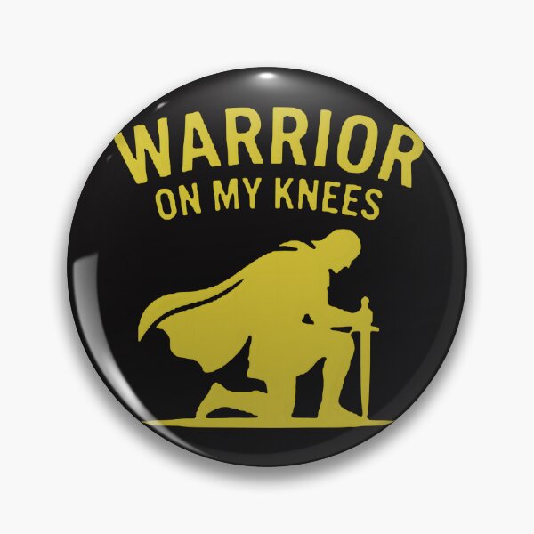 Item preview, Warrior on My Knees Christian Prayer Warrior Kneeling Knight Sword designed and sold by Xtremetiaan.