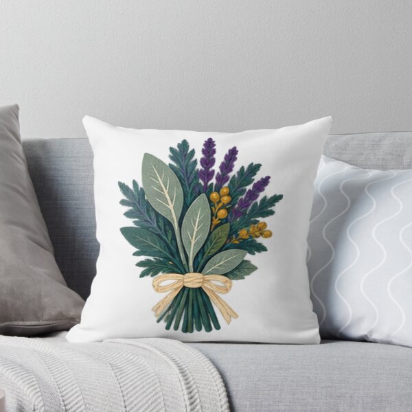 Item preview, Tied Bundle of Lavender, Sage and Herbs designed and sold by H. Doucette Studio.