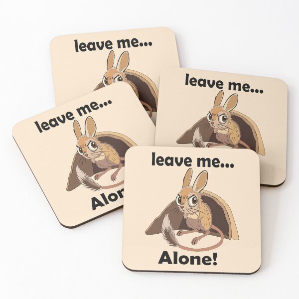 Item preview, Jerboa Introvert Animal Leave Me Alone designed and sold by Nisha Prabhu.