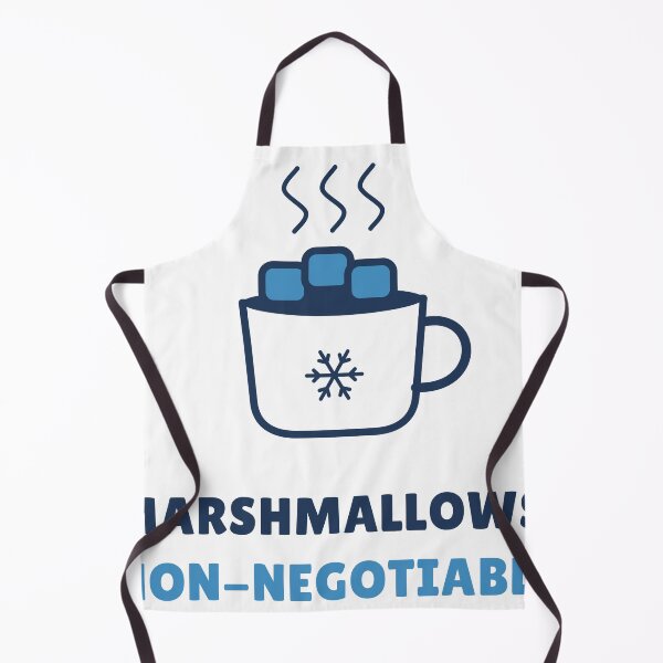Item preview, Marshmallows: Non-Negotiable Hot Cocoa Winter Tee designed and sold by sustainableme.