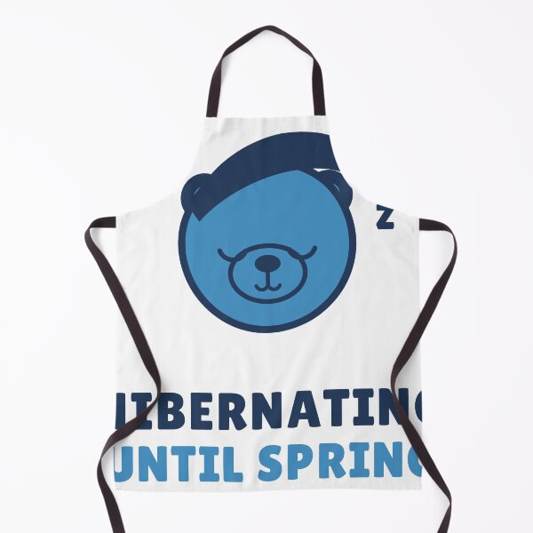 Item preview, Hibernating Until Spring Sleepy Bear Winter Tee designed and sold by sustainableme.