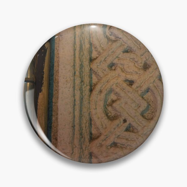 Item preview, Carved Interlace Ornament Beside an Old Drainpipe designed and sold by tozhehochu.
