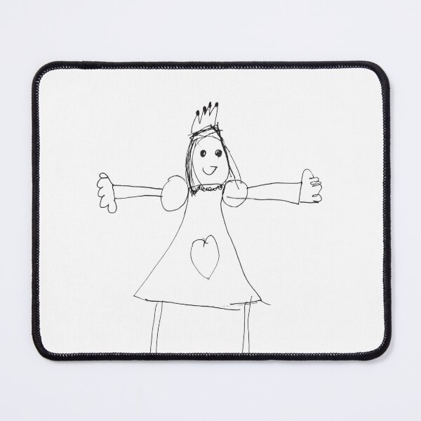 Item preview, Cute Minimalist Rag Doll Line Art designed and sold by EVESTUDIOART.