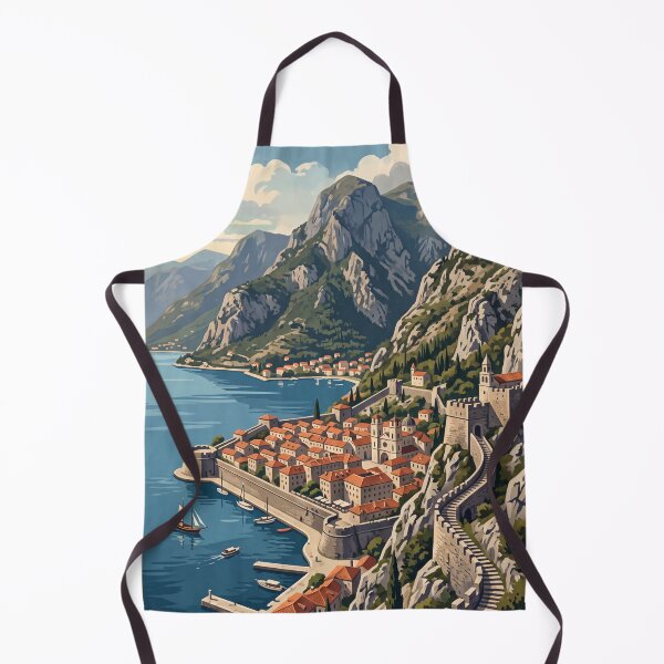 Item preview, Kotor Montenegro - Vintage Bay and Old Town designed and sold by Bomax121.