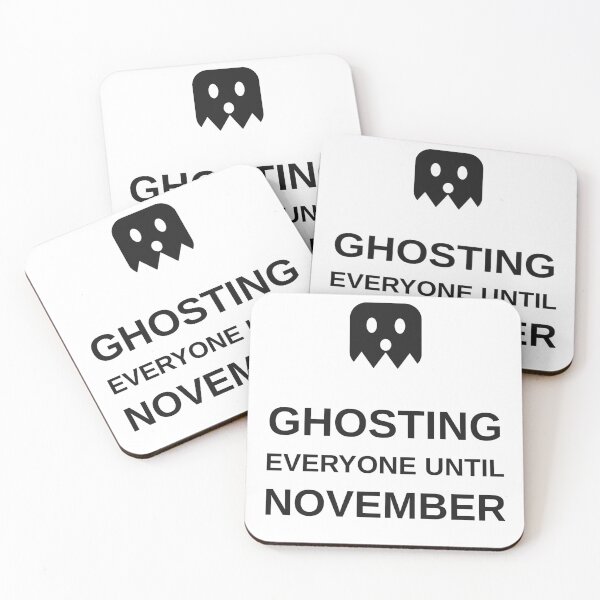 Item preview, Ghosting Everyone Until November Funny Halloween Ghost designed and sold by jz0n.x.