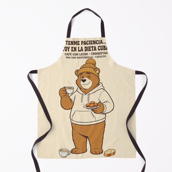 Item preview, Tenme Paciencia Estoy En La Dieta Cubana Oso Divertido Camiseta designed and sold by EverydayBadge.