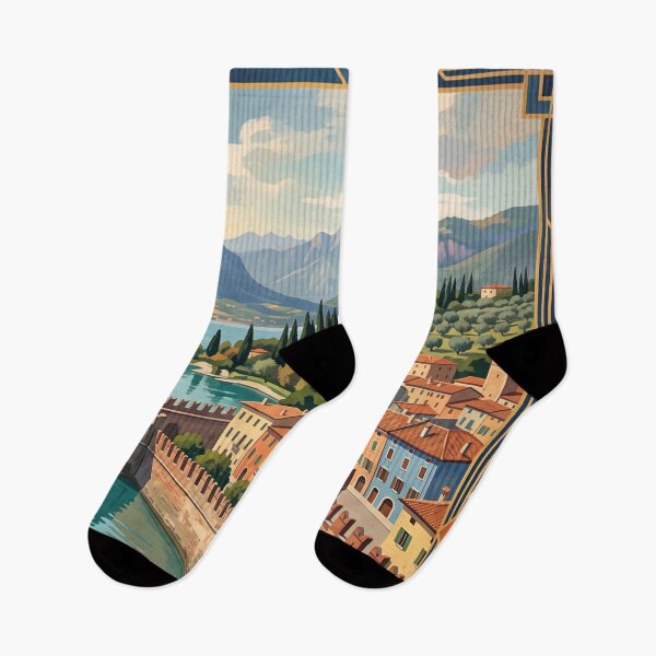 Item preview, Peschiera del Garda Italy - Vintage Fortress View designed and sold by Bomax121.