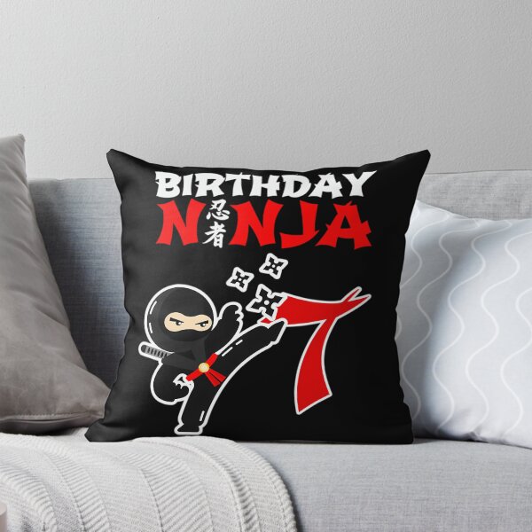 Item preview, 7 Year Old Ninja Birthday Party - Kids Birthday Ninja Party designed and sold by mcmahanalvertas.
