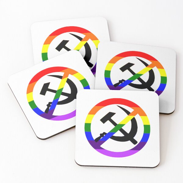 Item preview, Anti Communism Rainbow Flag designed and sold by collazoargentin.