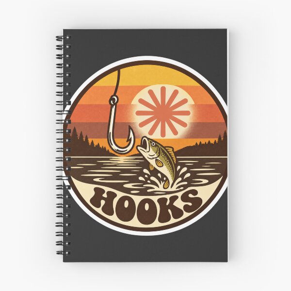 Item preview, Claude Code Hooks Retro 70s Sunset Badge - Gone Fishing AI Developer Sticker designed and sold by Stick Erify.