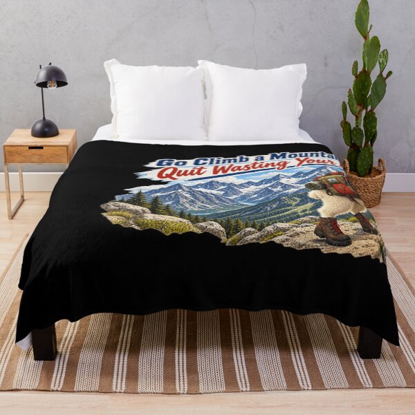Item preview, Mountain Climbing Hiker Goat Outdoor Adventure Hiking Trail Graphic designed and sold by NAAYAX.