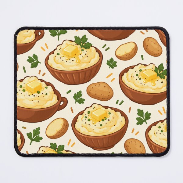 Item preview, Mashed Potatoes & Thanksgiving Day designed and sold by BlackDotBunny.