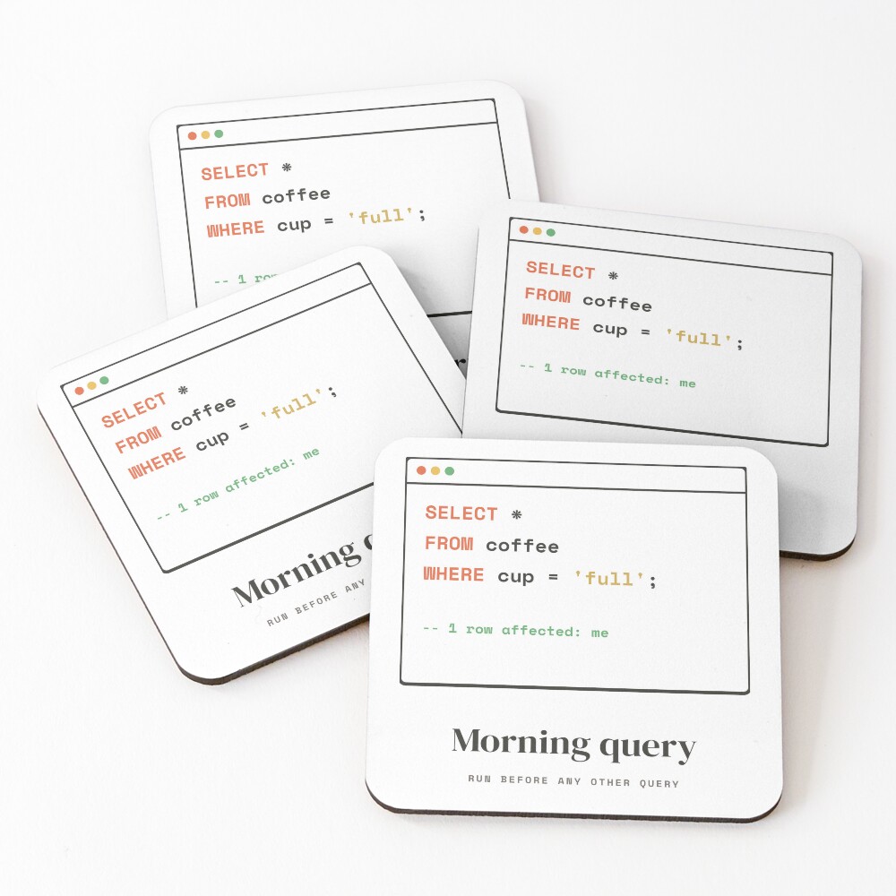 Item preview, Coasters (Set of 4) designed and sold by Rilindi.