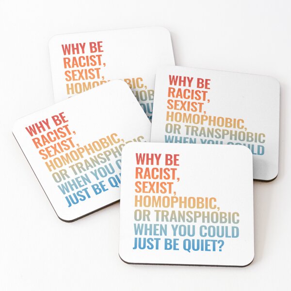 Item preview, Retro Why Be Racist Sexist Homophobic Or Transphobic Gear designed and sold by collazoargentin.
