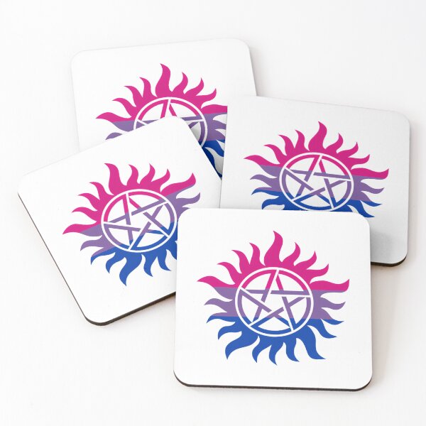 Item preview, Supernatural Anti-Possession Bisexual Flag designed and sold by collazoargentin.