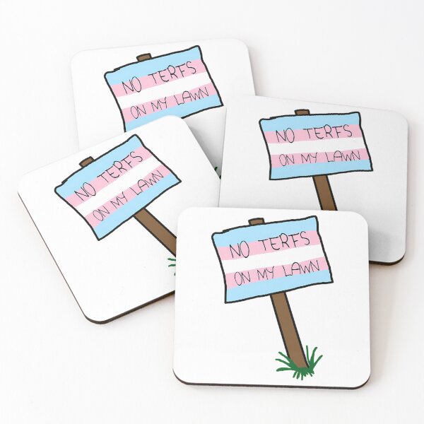 Item preview, Terf-Free Lawn Sign designed and sold by collazoargentin.