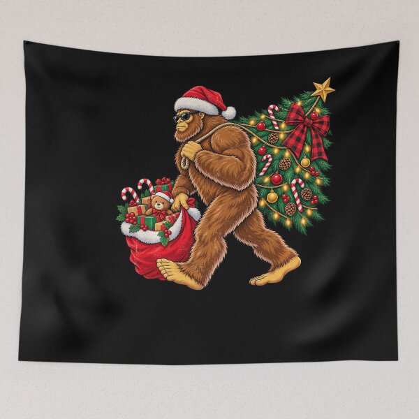 Item preview, Bigfoot Christmas Tree Lights Sasquatch Xmas designed and sold by stershopepie.